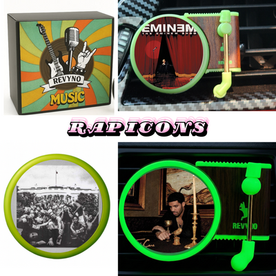 Glow in The Dark Vinyl Car Air Freshener - Revyno