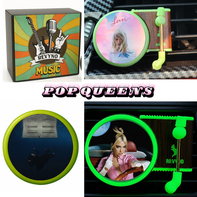 Glow in The Dark Vinyl Car Air Freshener - Revyno