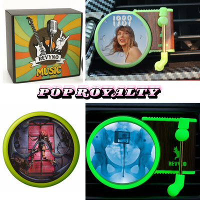 Glow in The Dark Vinyl Car Air Freshener - Revyno